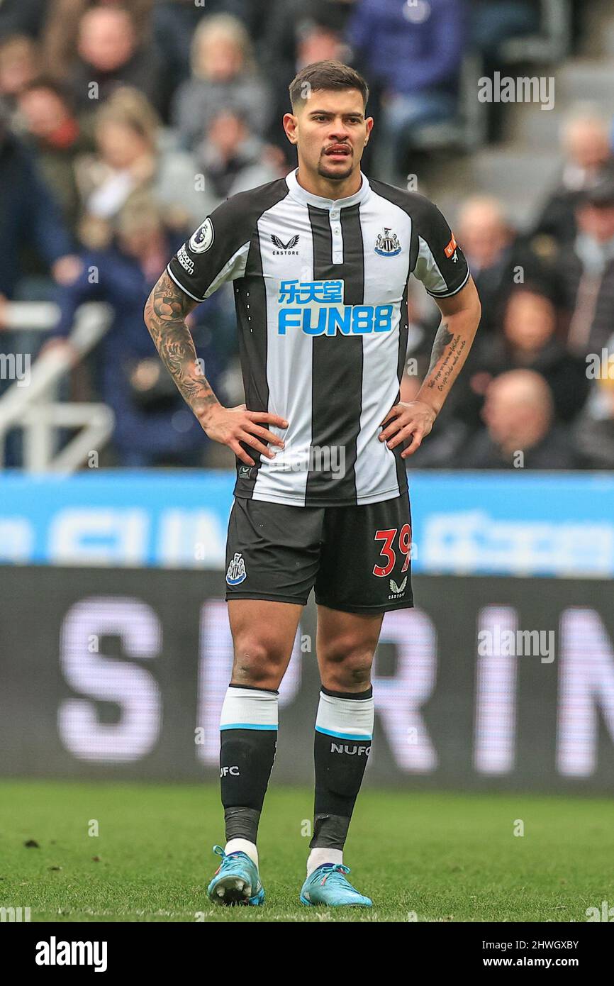 Newcastle United BRUNO G. サッカーユニフォーム39 Black adidas Newcastle United FC 2025/26 Bruno G #39 Home