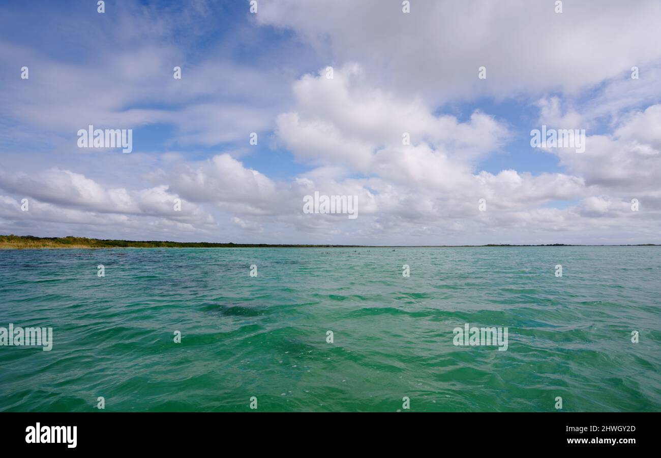 Scenic view of a lake Stock Photo