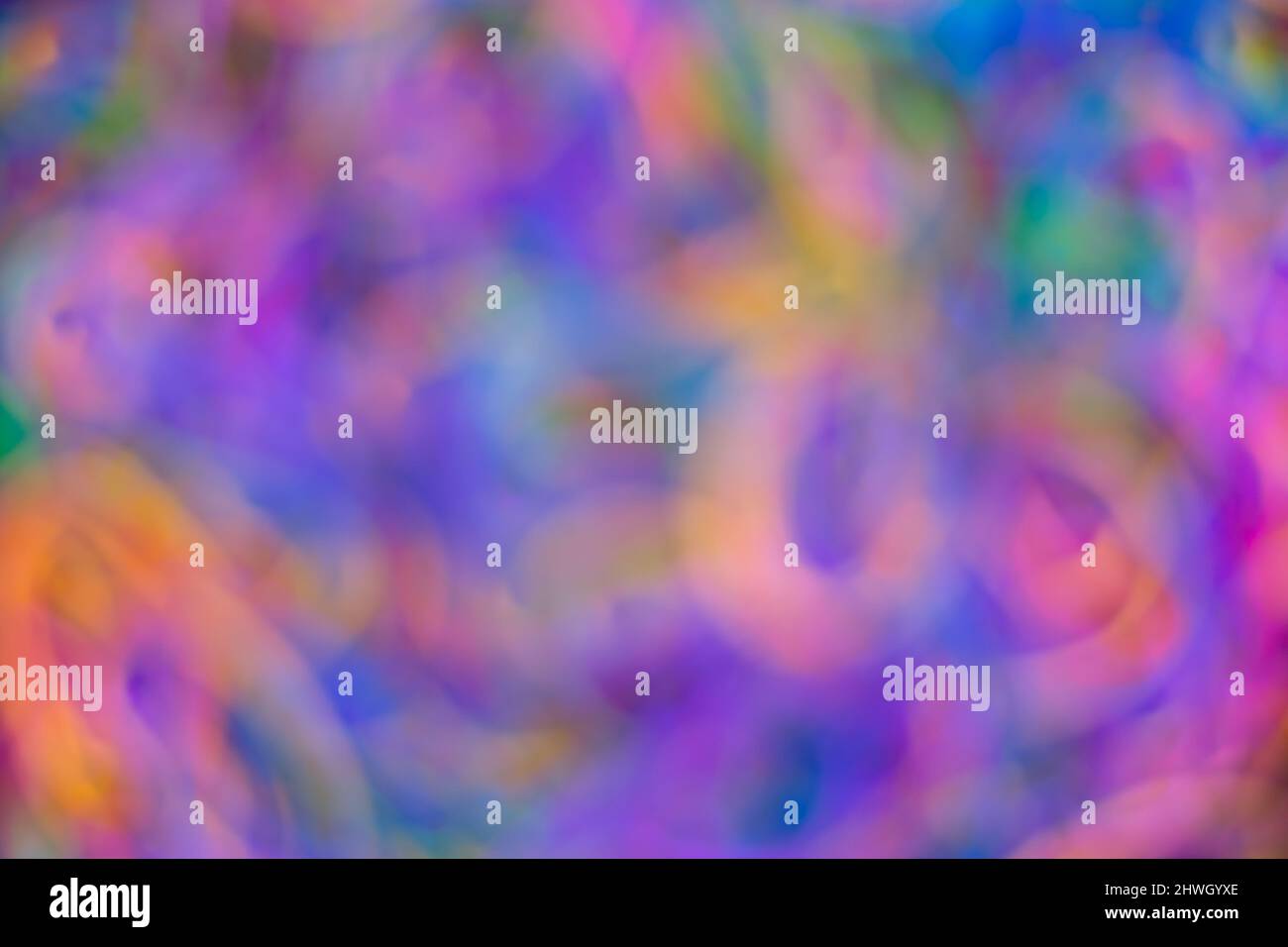 abstract blured rainbow colors lights Stock Photo