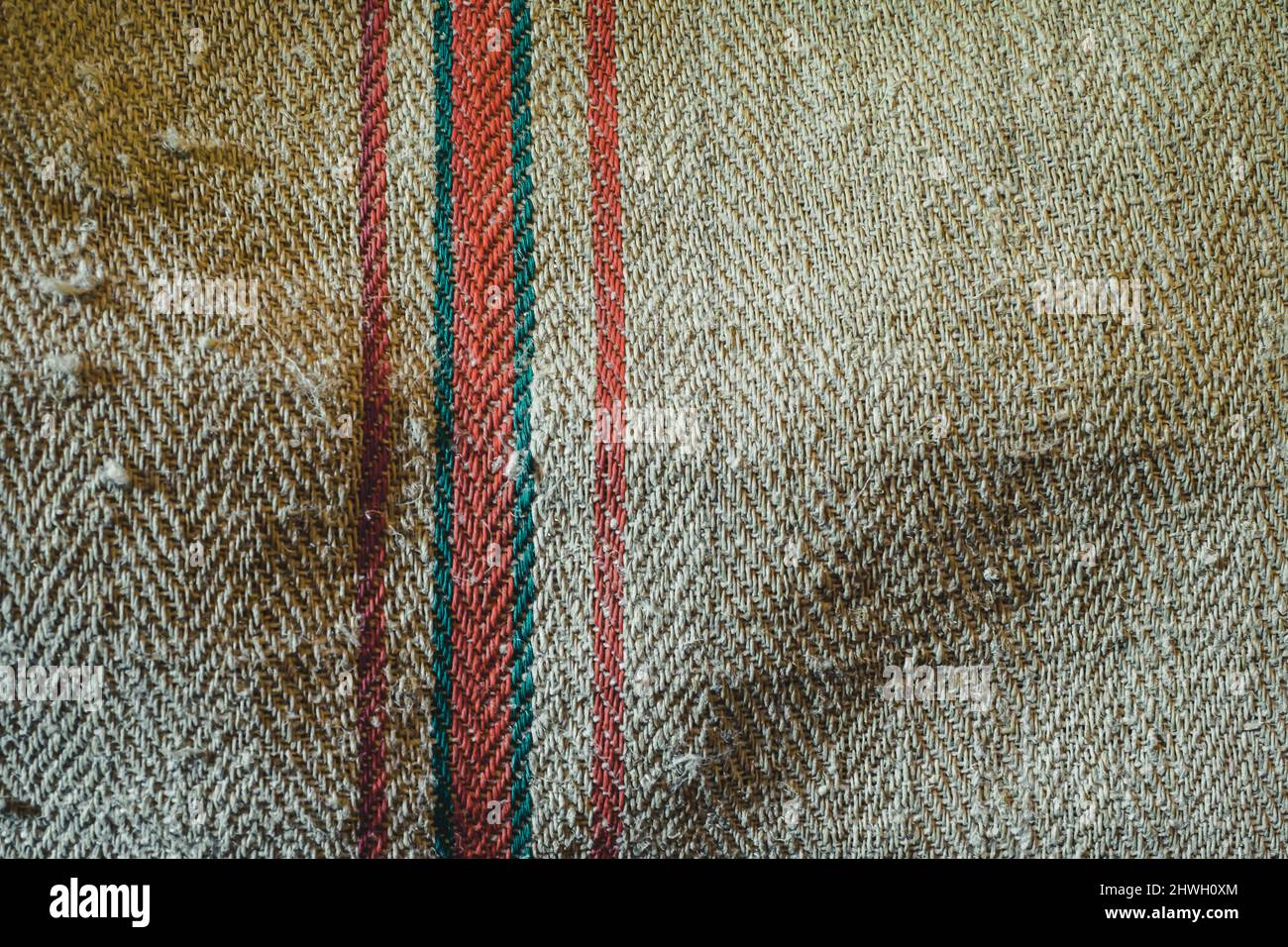 Jute sack full frame background Stock Photo - Alamy