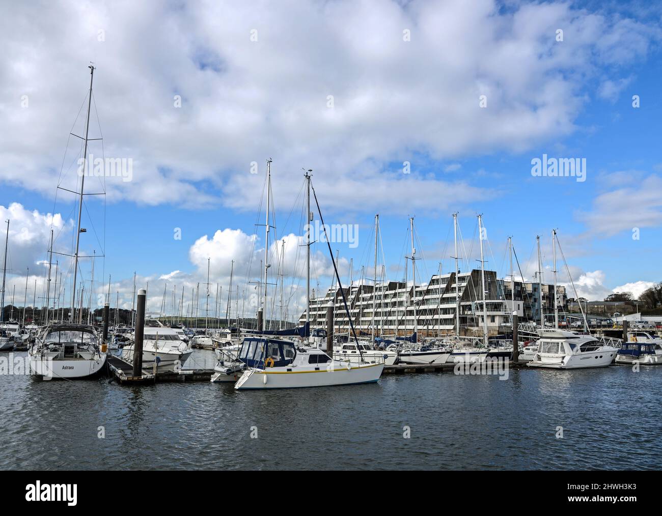 Mayflower Marina, Richmond Walk, Devonport, Plymouth from Stonehouse