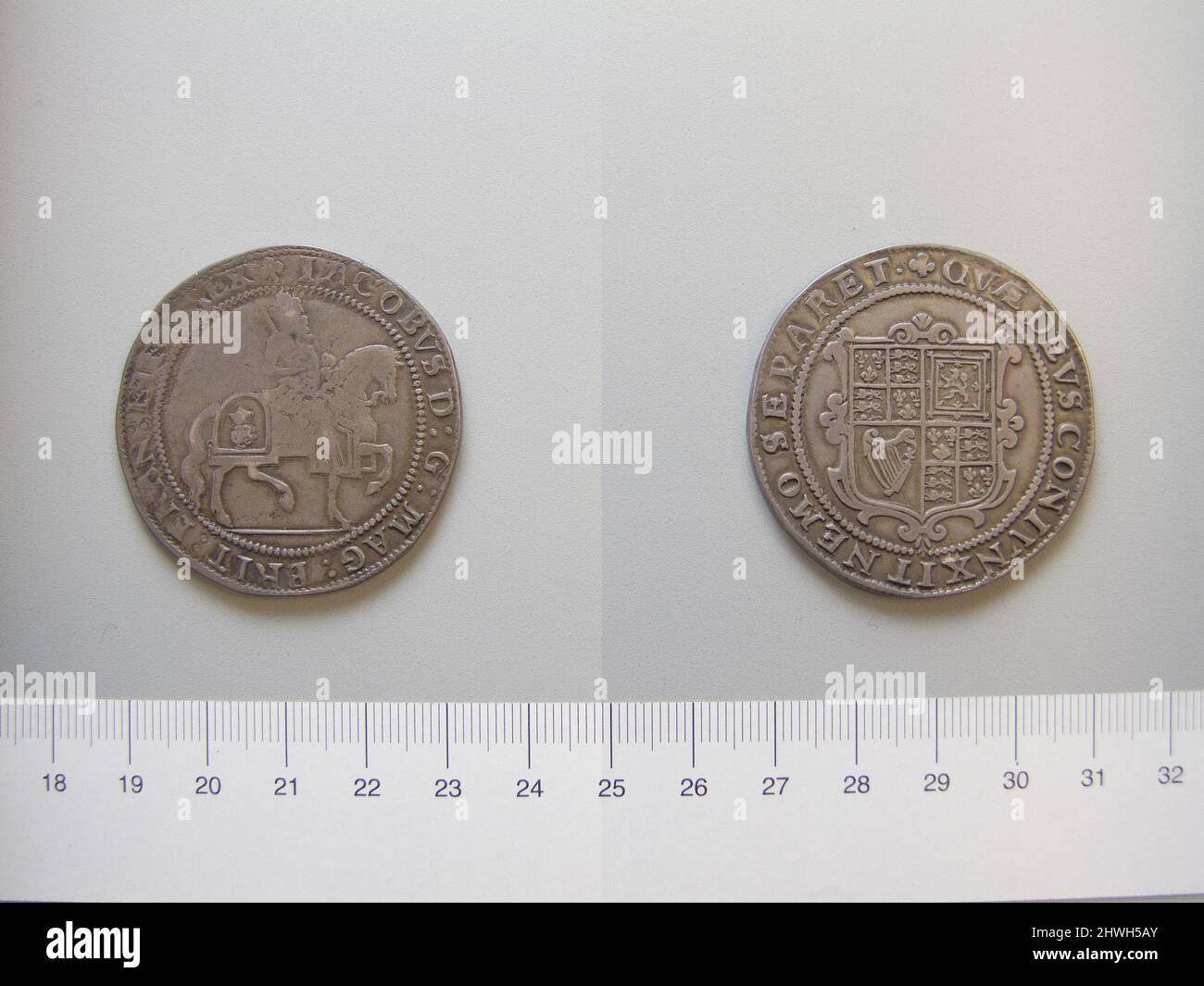 1 Crown of James I, King of England from London. Ruler James I, King