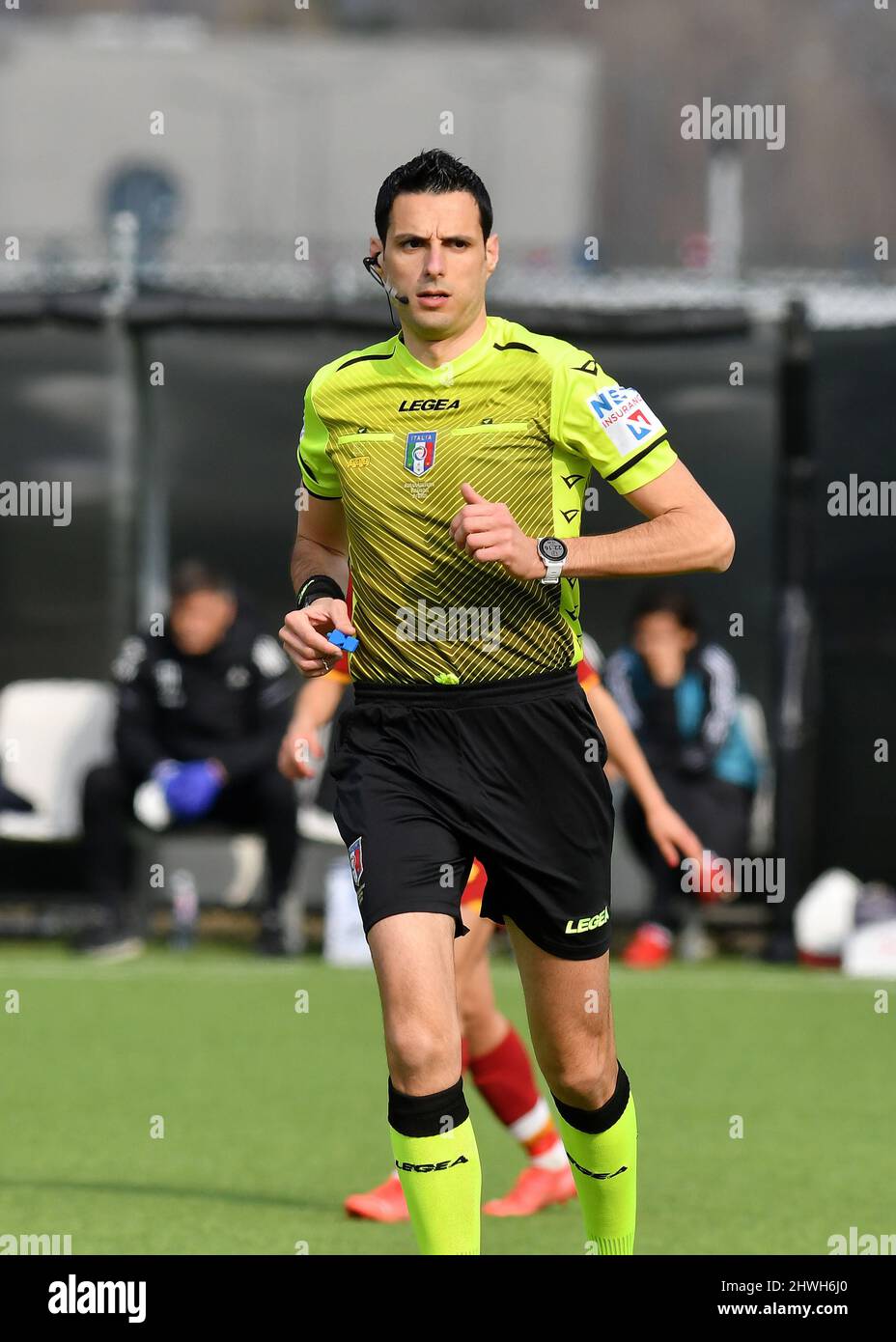 Mario Cascone referee during the 2021/2022 Serie A Women's Championship