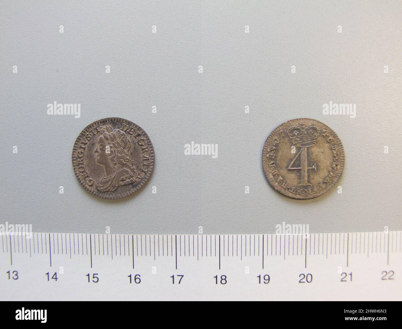 4 Pence of II, King of England from London. Ruler II