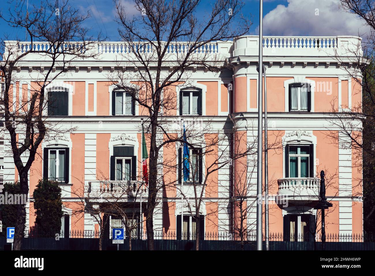 Madrid, Spain - March 5, 2022: Stock Photo