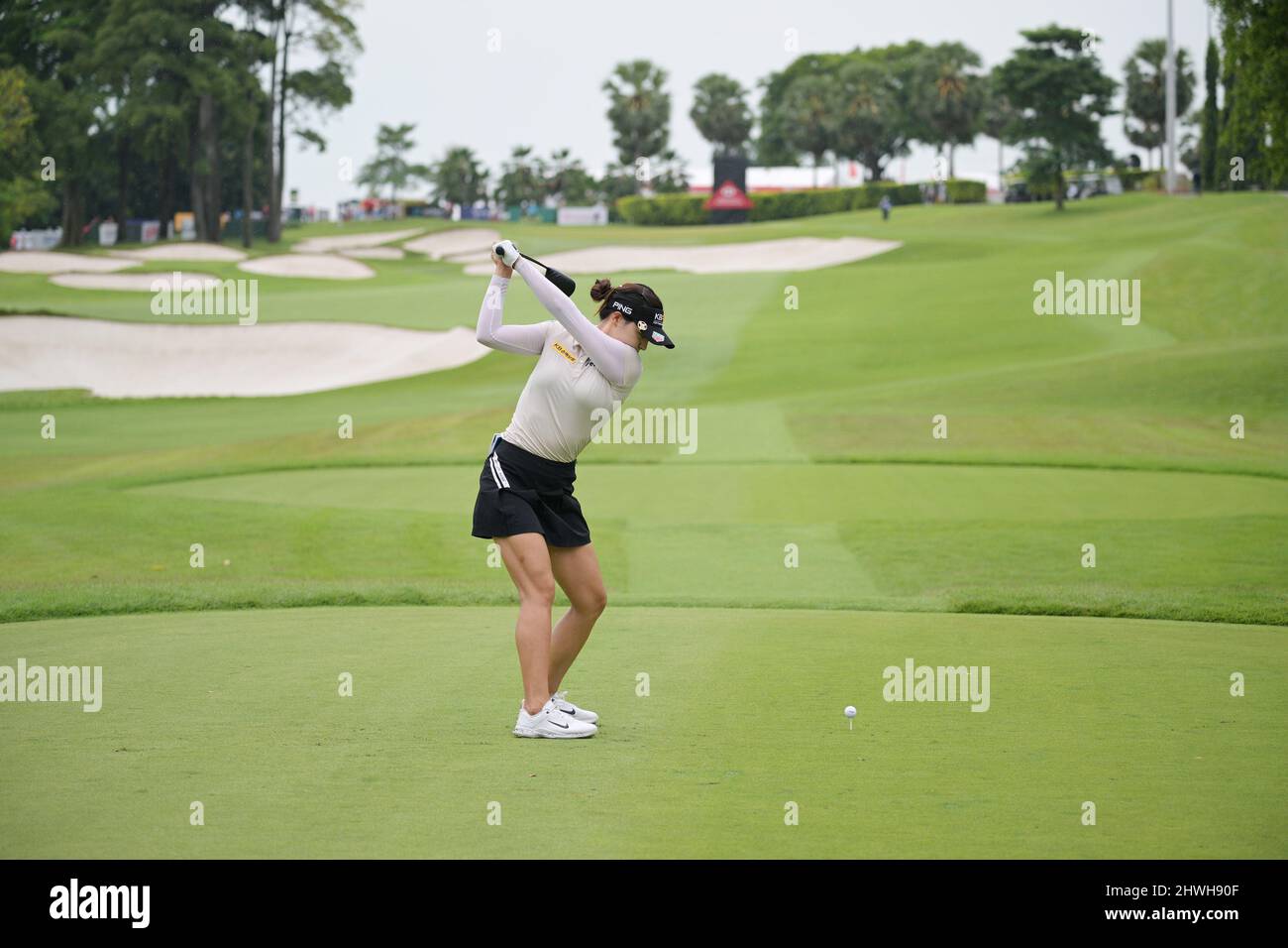 Singapore. 6th Mar, 2022. Chun In Gee of South Korea competes during