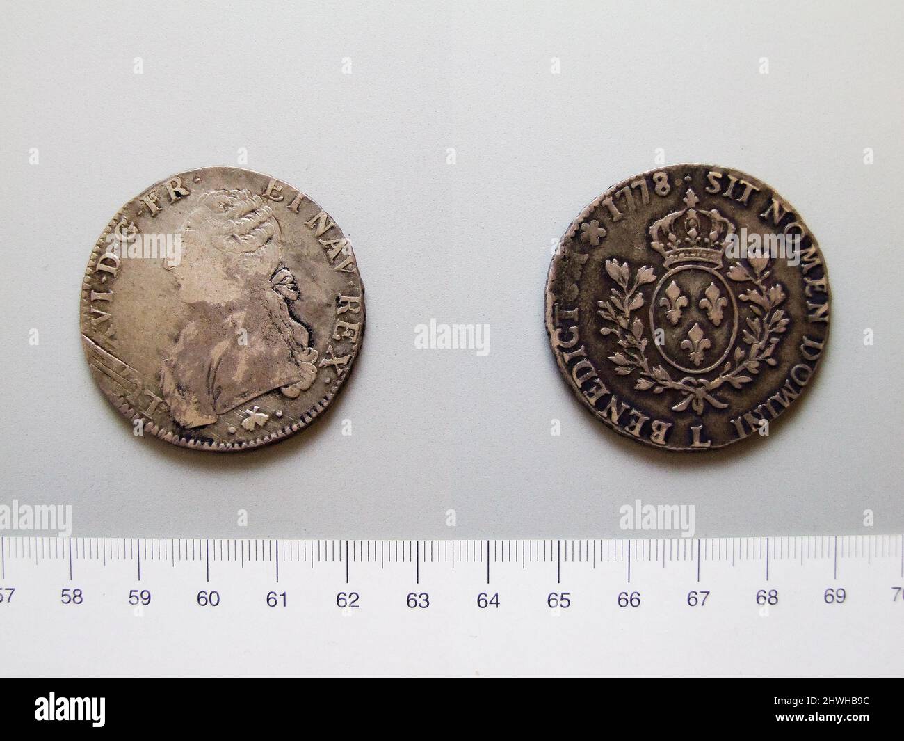 1 Écu of Louis XVI, King of France from Bayonne. Ruler Louis XVI, King