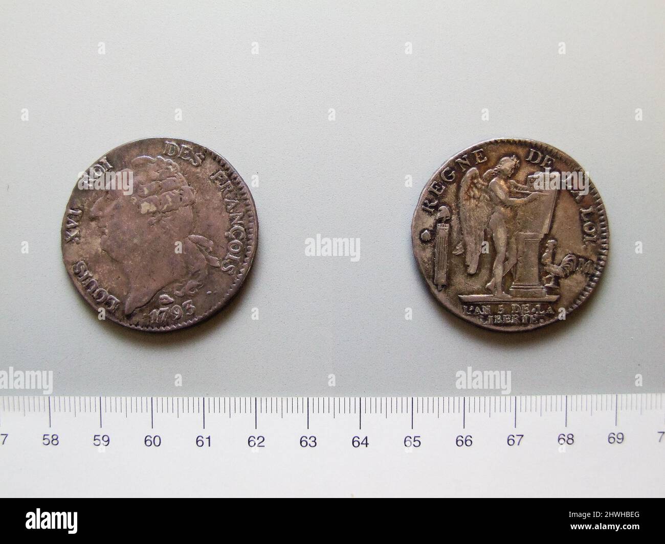 1 Écu of Louis XVI, King of France from Toulouse. Ruler Louis XVI