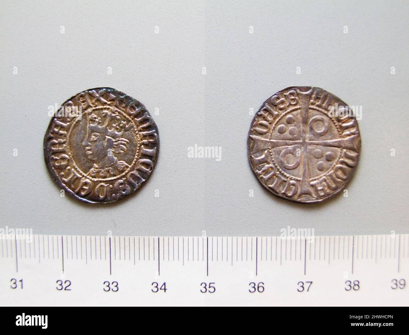 1 Groat of Henry IV, King of Castile and Leon from Barcelona. Ruler Henry IV, King of Castile