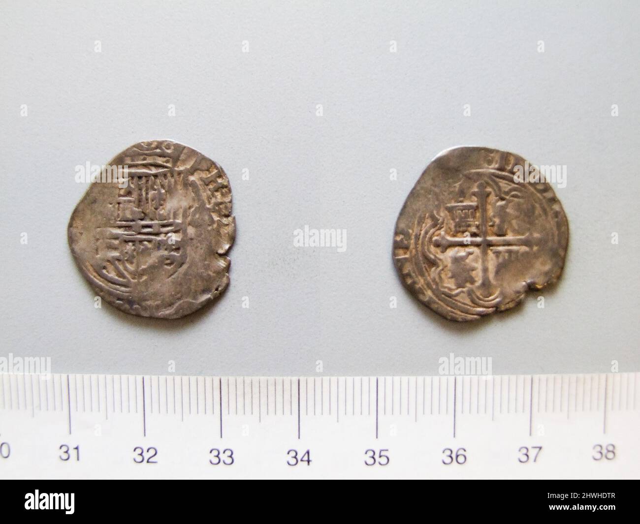 Spanish Ruler Spanish coins 16th century hi-res stock photography and images - Alamy