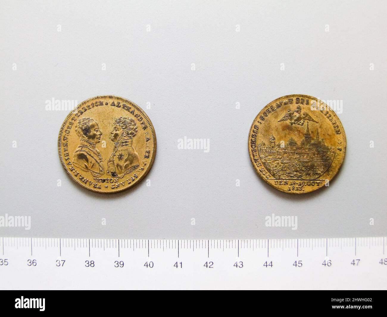 Medal of Francis II and Alexander I. Ruler: Francis I, Emperor of ...