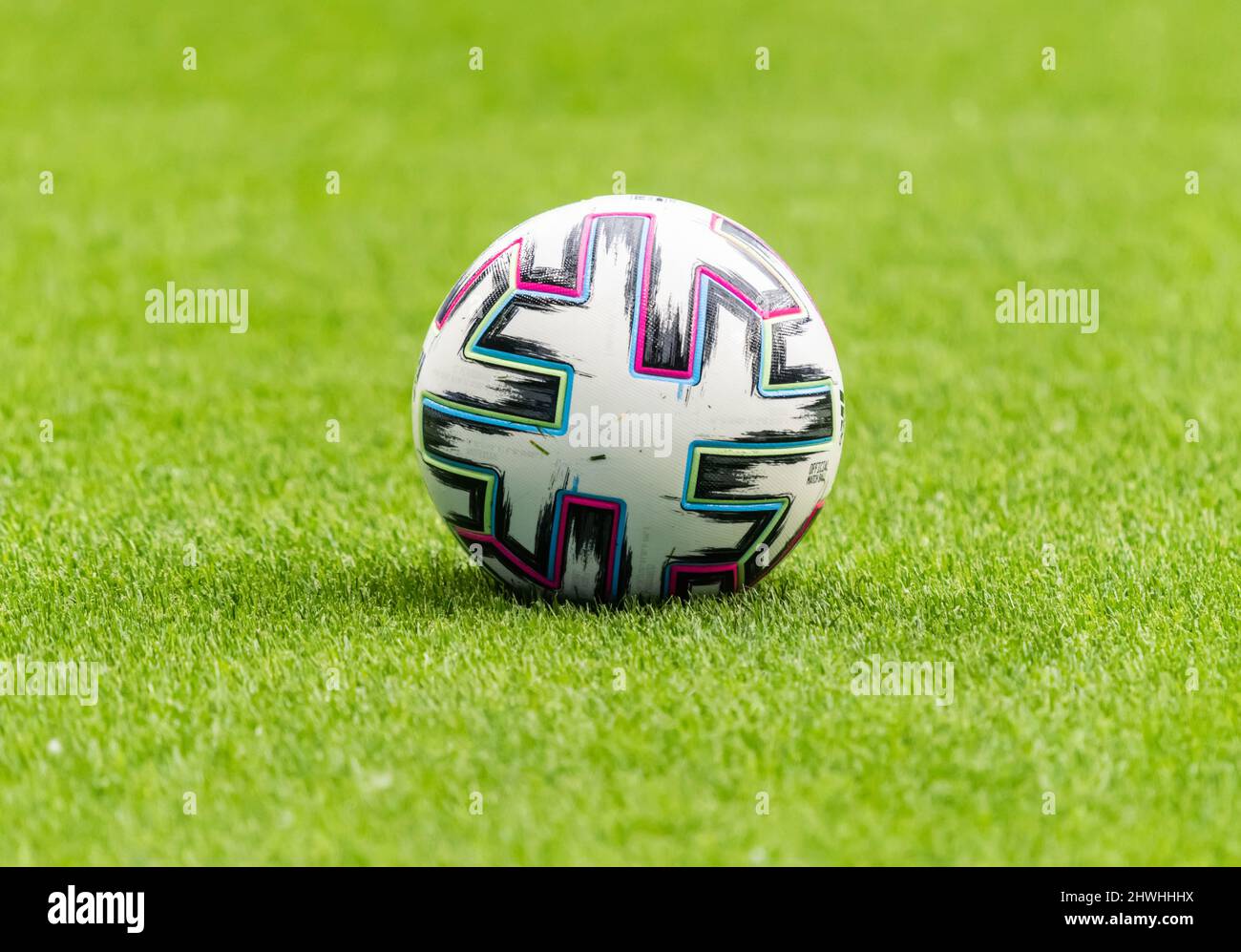 UEFA Euro 2020 Reflex Football Size 5 White Green Blue 