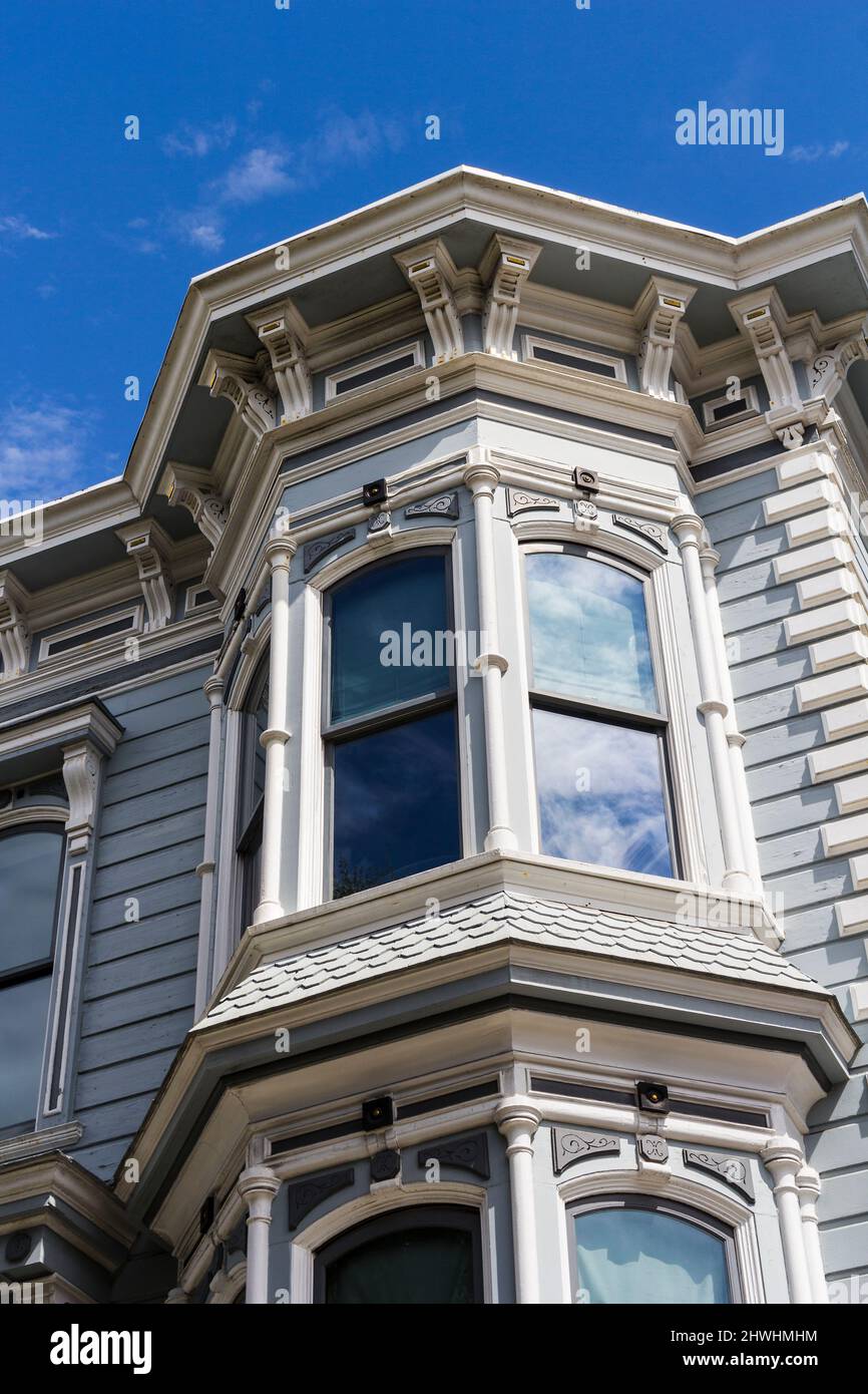 San Francisco houses, California Stock Photo Alamy