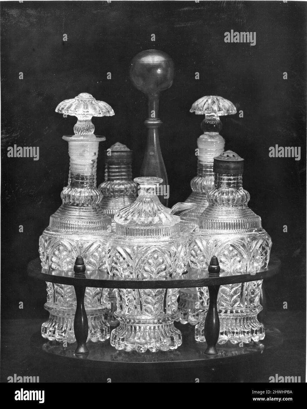 Cruet stand Black and White Stock Photos & Images Alamy
