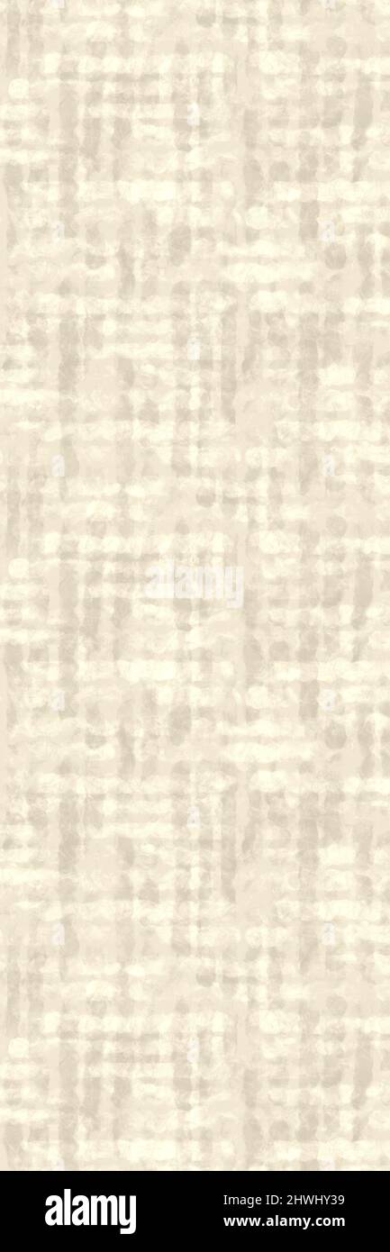Cream beige mottled vertical rice paper border texture with patterned ...