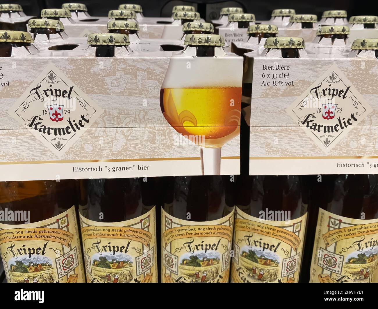 Belgian beer tripel karmeliet hires stock photography and images Alamy