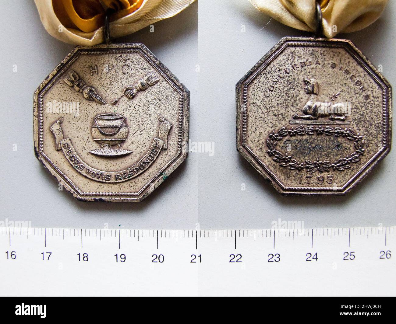 Medal for Harvard Hasty Pudding Club. Artist Unknown Stock Photo Alamy