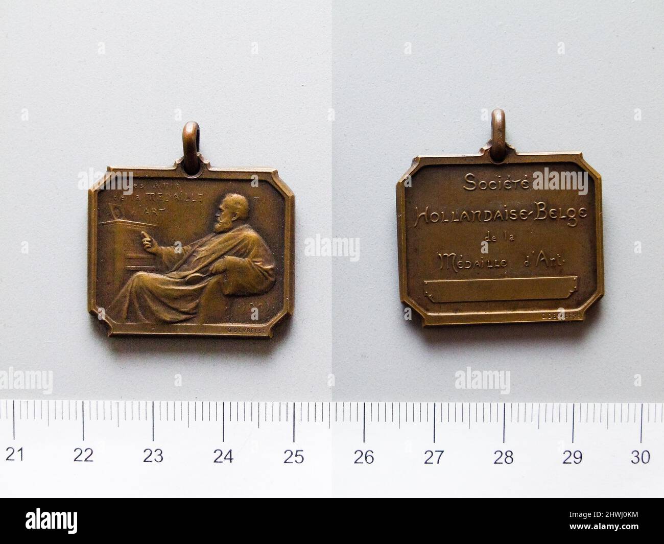 Médaille plaquette Exposition universelle de Bruxelles 1935 - par A