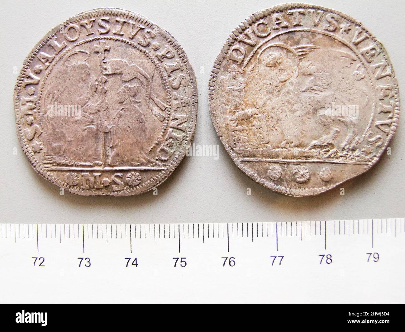 1 Ducat of Alvise Pisani from Venice. Ruler Alvise Pisani,