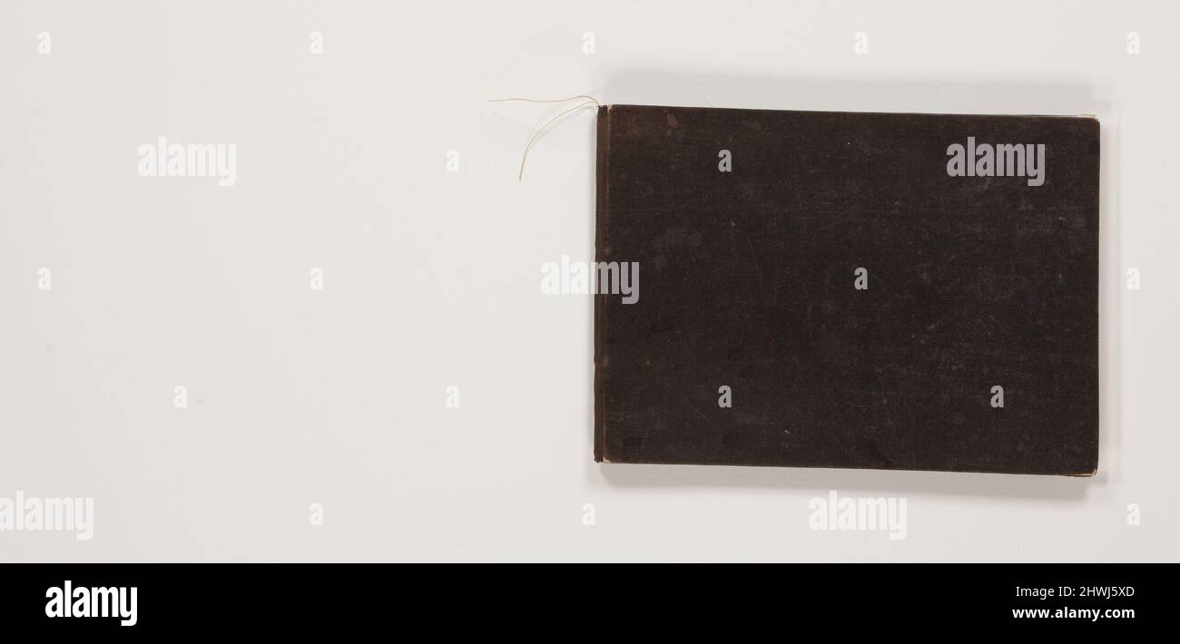 La Farge Sketchbook 23 21 leaves. Artist John La Farge, American