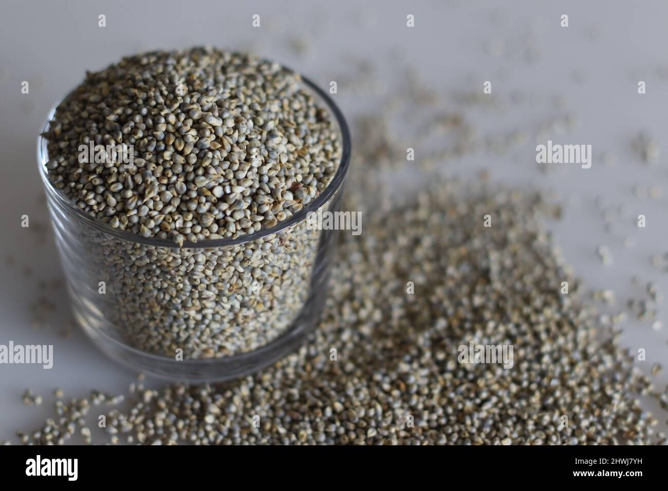 Bajra is a traditional Hindi name for the Pennisetum glaucum crop also known as pearl millet