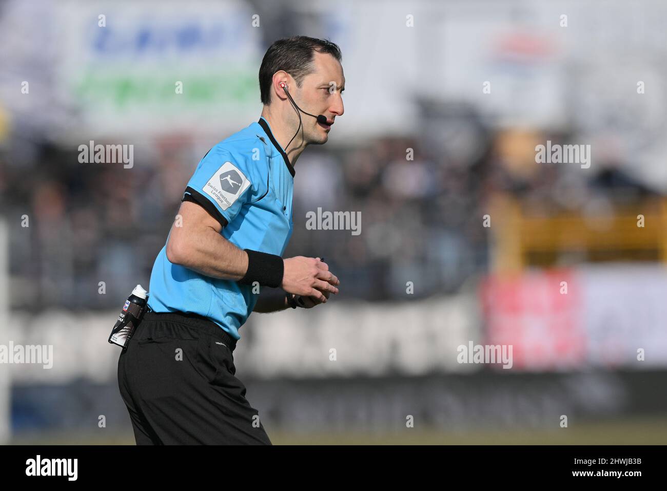 Lugano, Switzerland. 26th Feb, 2022. Lugano Fans during the Super League  match between FC Lugano and FC Servette at Cornaredo Stadium in Lugano,  Switzerland Cristiano Mazzi/SPP Credit: SPP Sport Press Photo. /Alamy