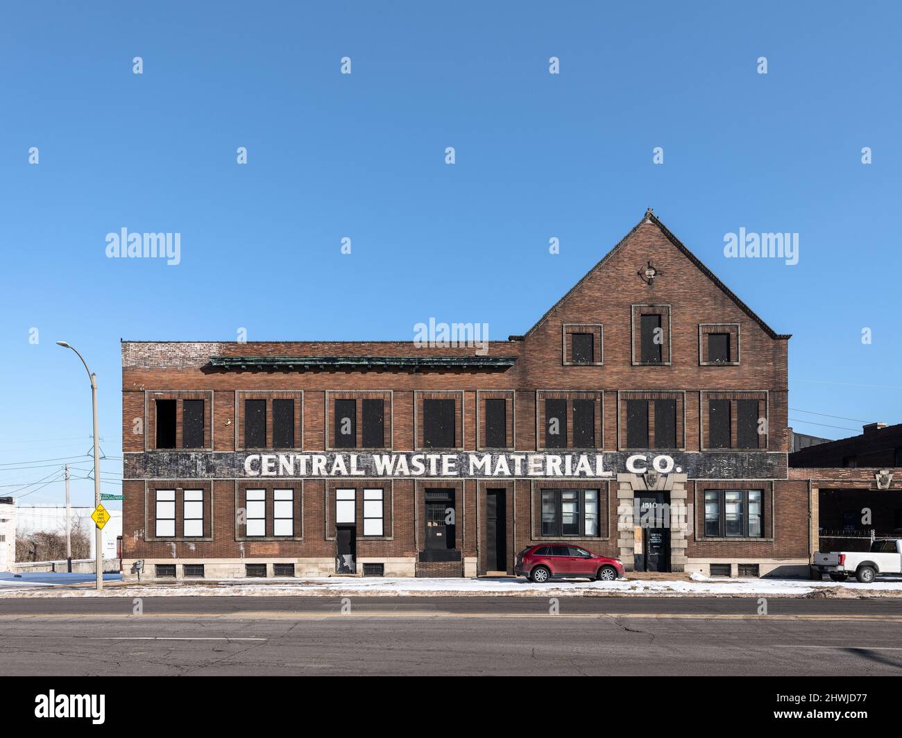 Industrial building Stock Photo