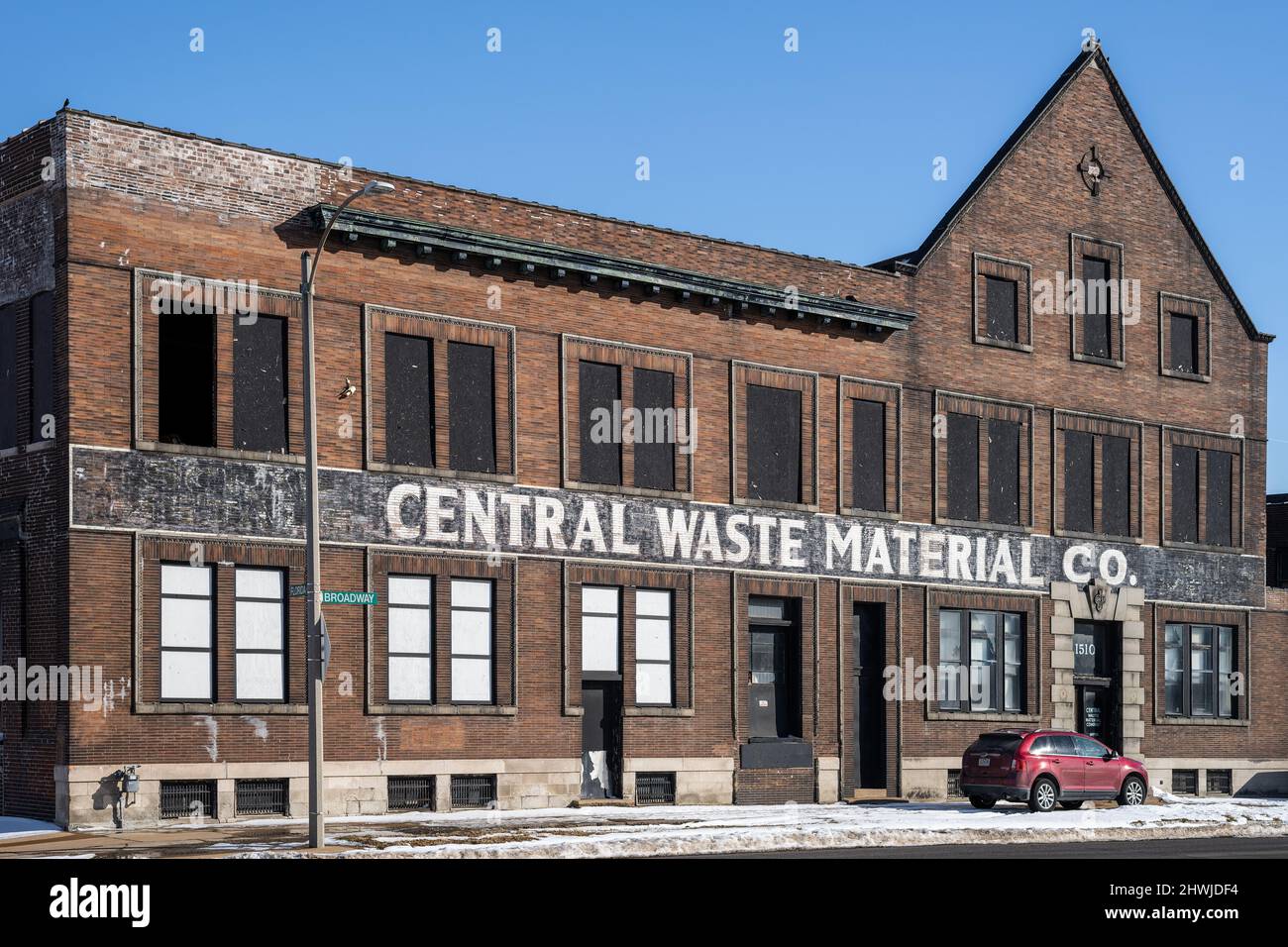 Industrial building Stock Photo