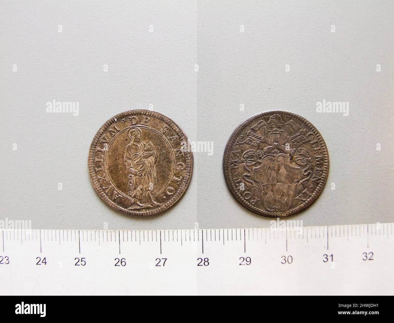 Giulio of Unknown ; Pope Clement IX from Rome. Artist: Unknown Ruler ...