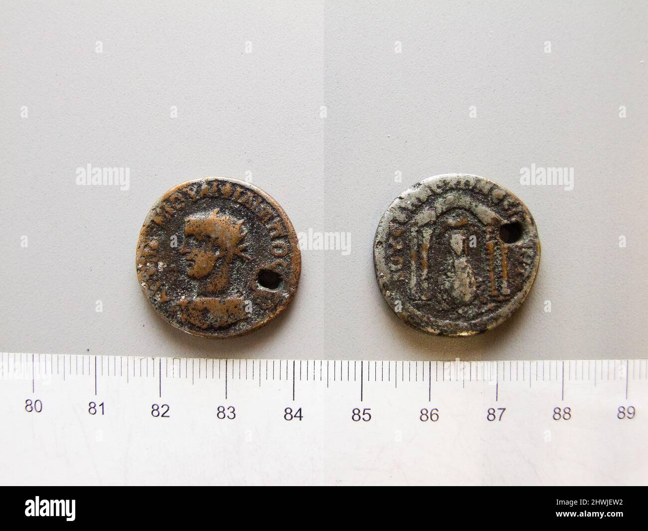 Ibls Ruler Coin of Philip II from Nisibis. Ruler: Philip II, Emperor of Rome, 238 ...