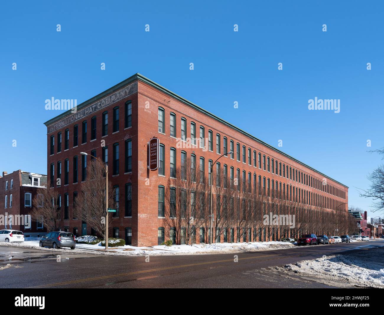 Industrial buildings in St. Louis Stock Photo Alamy