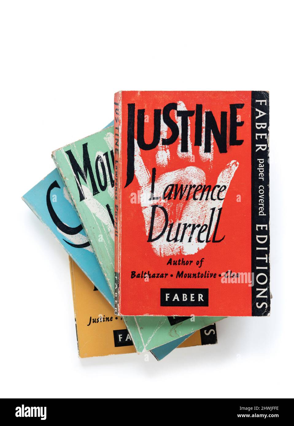 Lawrence durrell book cover hi-res stock photography and images - Alamy