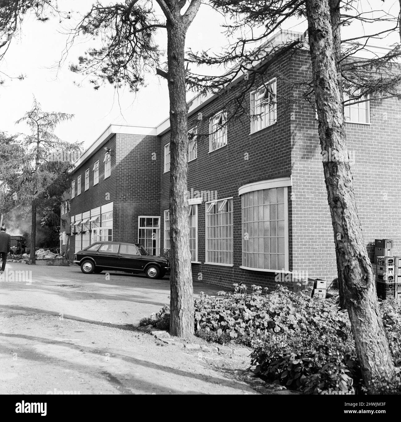 Tall Trees Hotel and in Yarm. 1971 Stock Photo Alamy