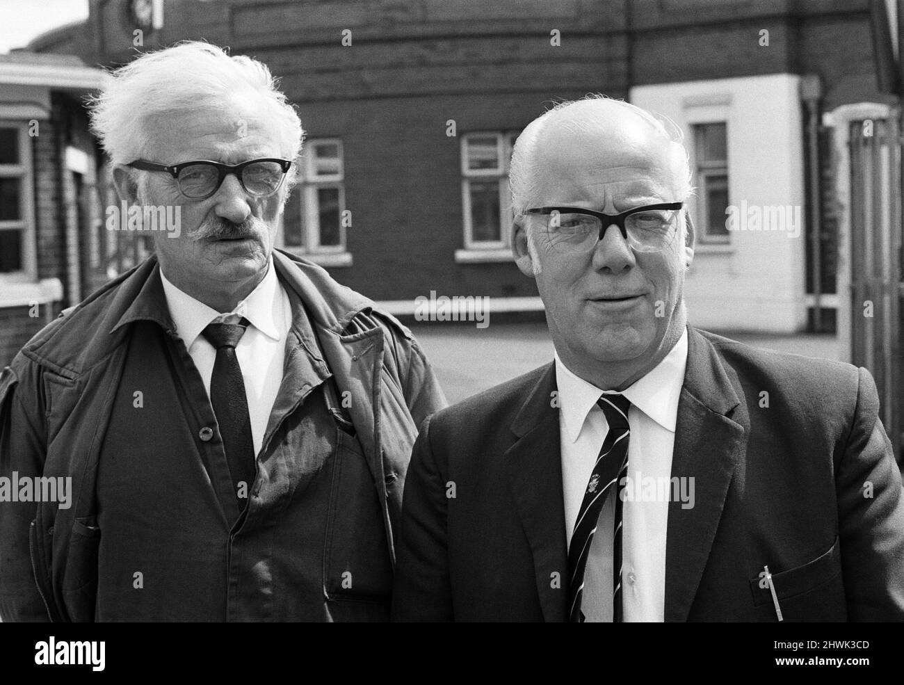 Irlam steel dispute. Pictured, Irlam Steel's action men Martin Kennedy