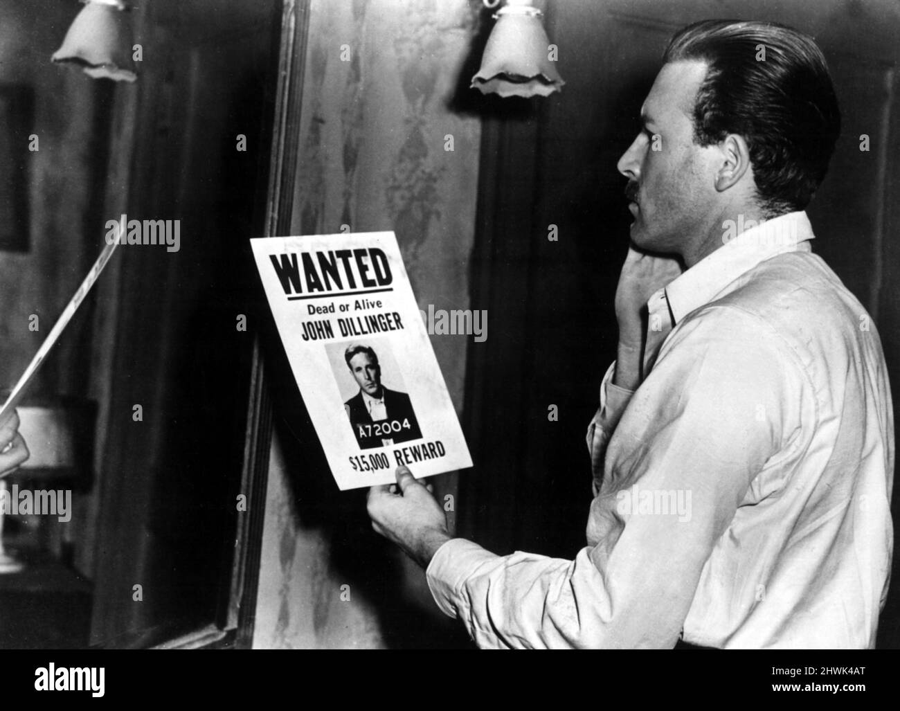 LAWRENCE TIERNEY DILLINGER (1945) Stock Photo