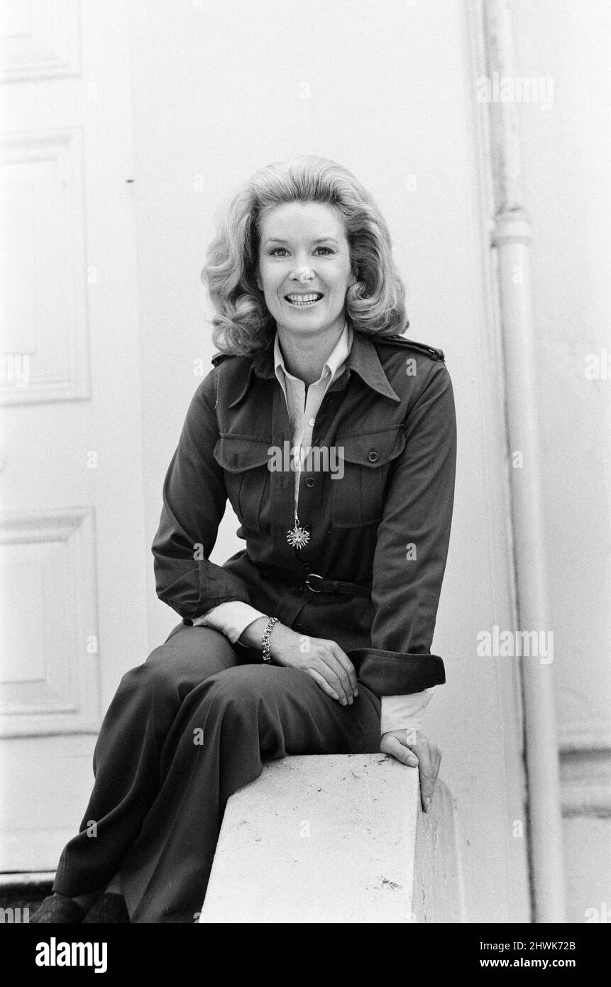 Sally Ann Howes, English actress and singer, London, Friday 8th June