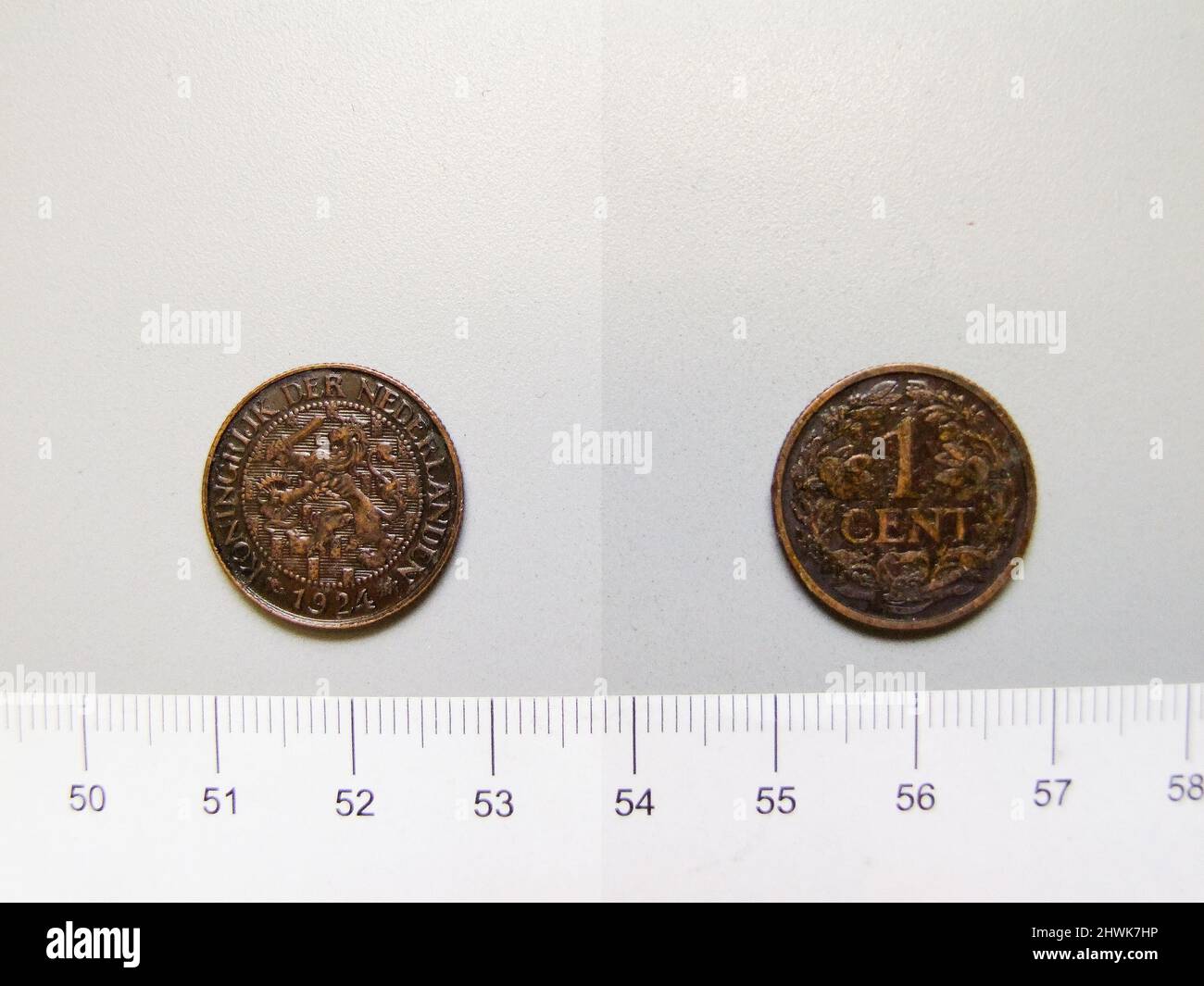 1 Cent of Queen Wilhelmina from Utrecht. Ruler: Wilhelmina, Queen of ...