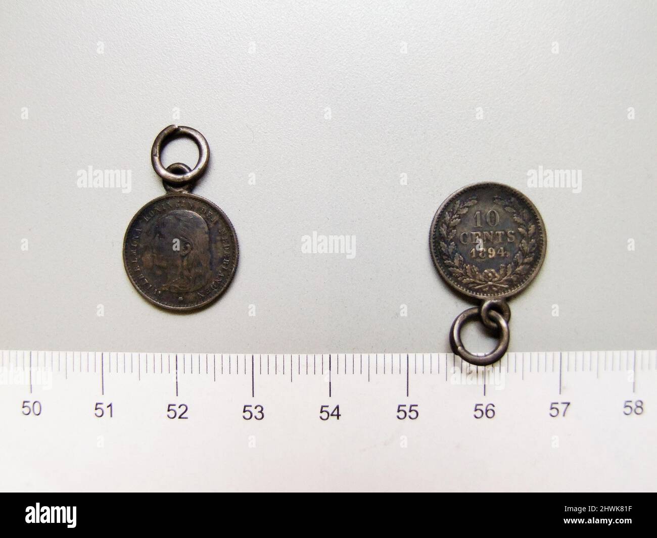 10 Cents of Queen Wilhelmina from Utrecht. Ruler: Wilhelmina, Queen of ...