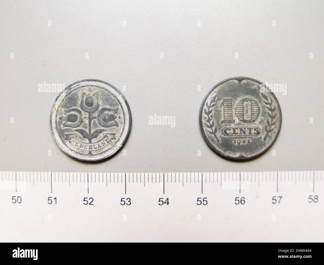 10 Cents of Queen Wilhelmina from Utrecht. Ruler: Wilhelmina, Queen of ...