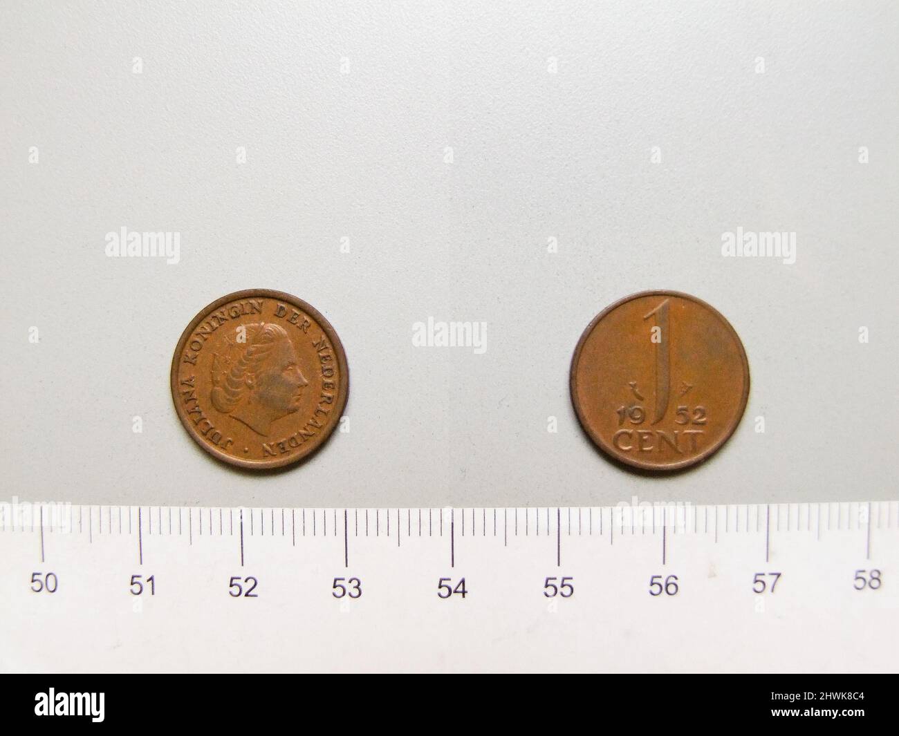 1 Cent of Juliana of the Netherlands from Utrecht. Ruler: Juliana of ...