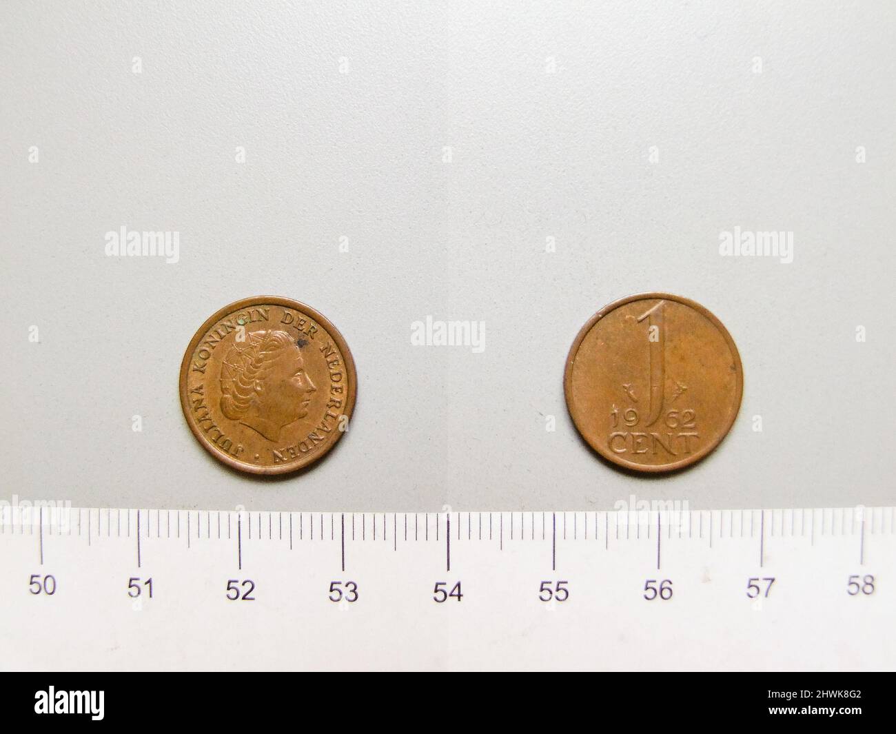 1 Cent of Juliana of the Netherlands from Utrecht. Ruler: Juliana of ...
