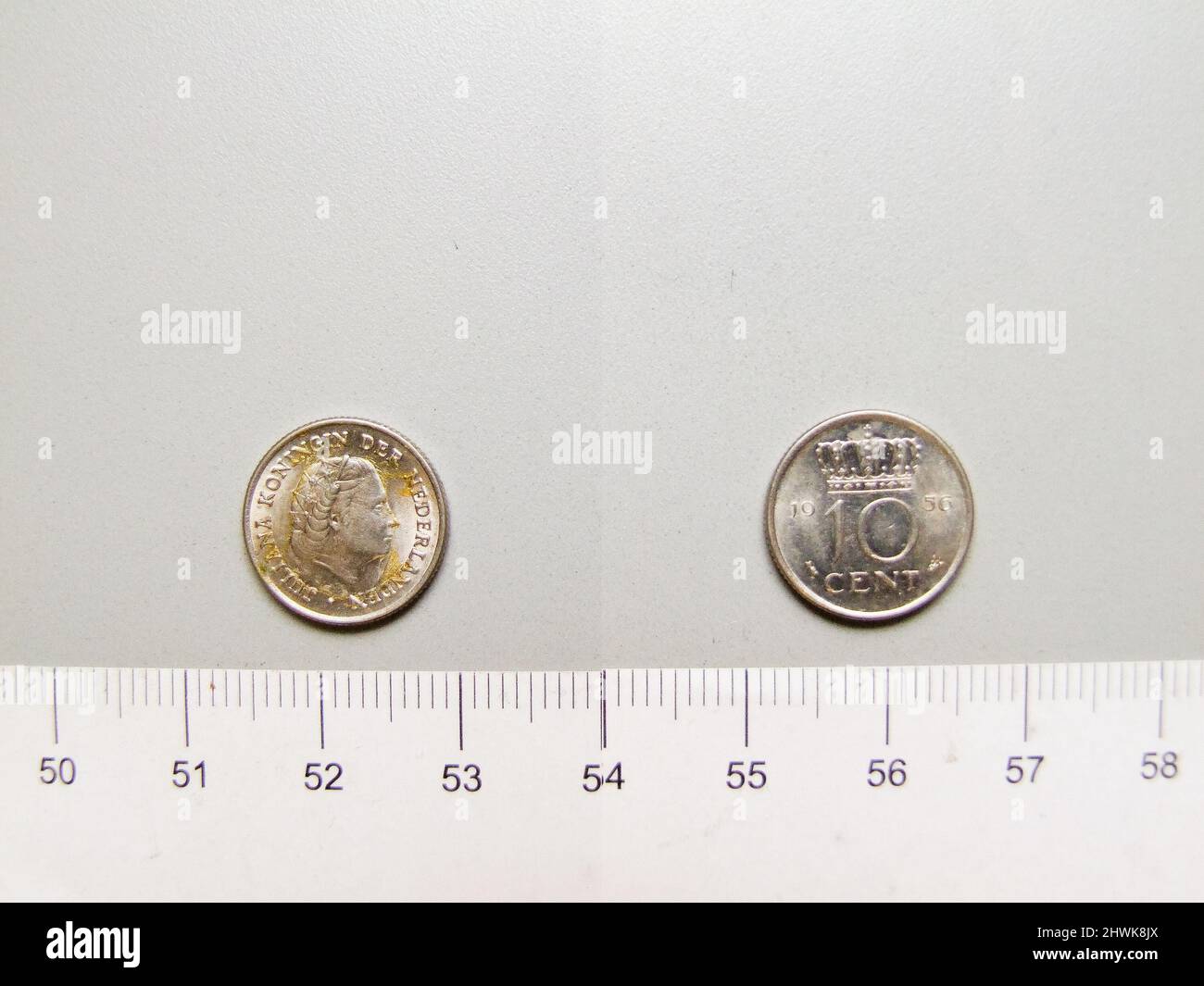 10 Cents of Juliana of the Netherlands from Utrecht. Ruler: Juliana of ...