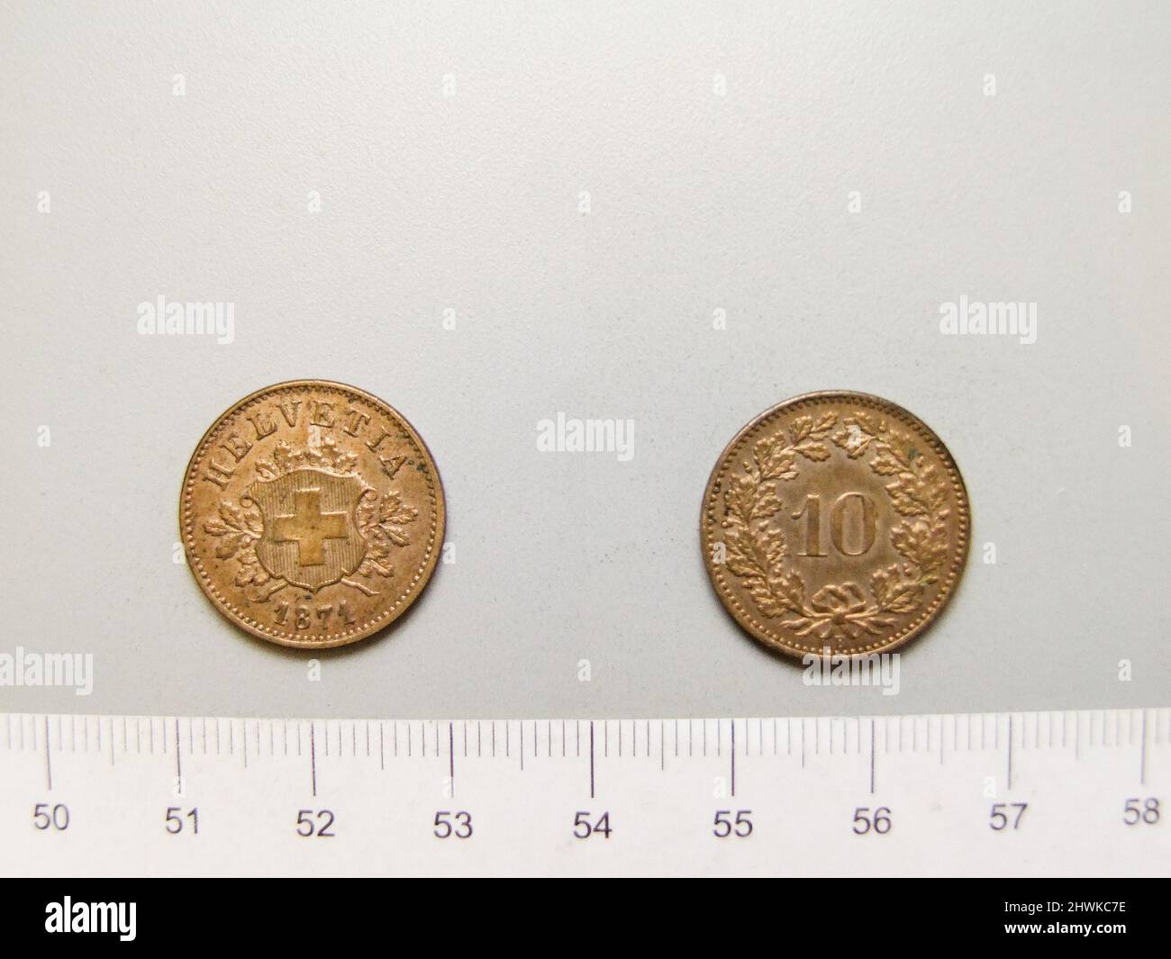 10 Rappen from Bern. Mint: Bern Stock Photo - Alamy