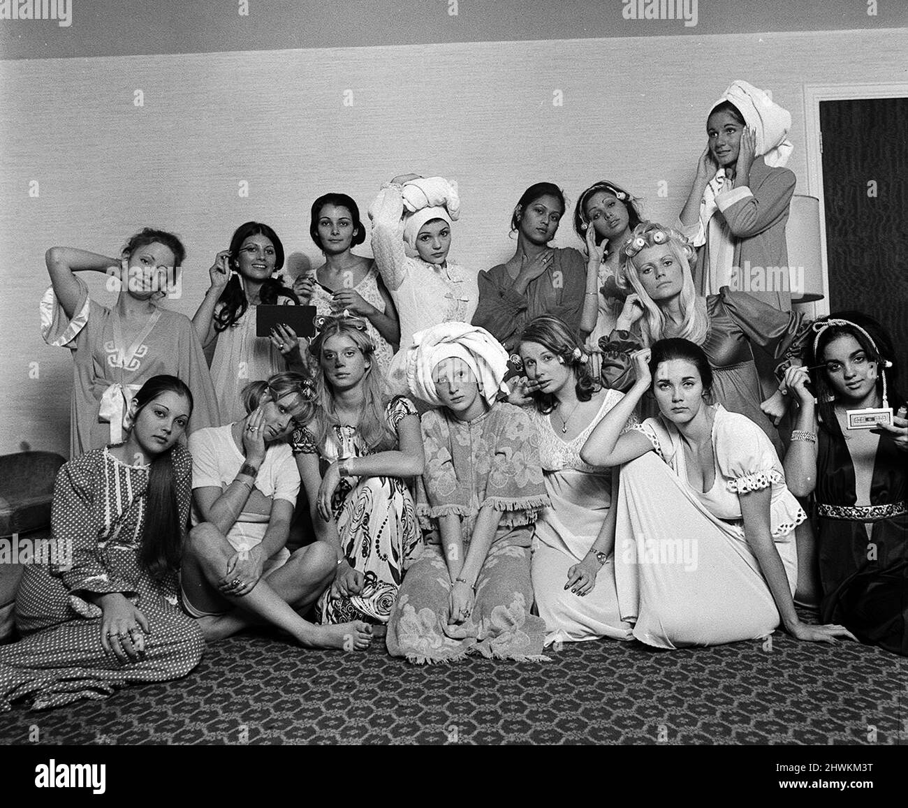 Lynda Carter, Nov 1972 Miss World Contestants 1972 Stock Photo Alamy