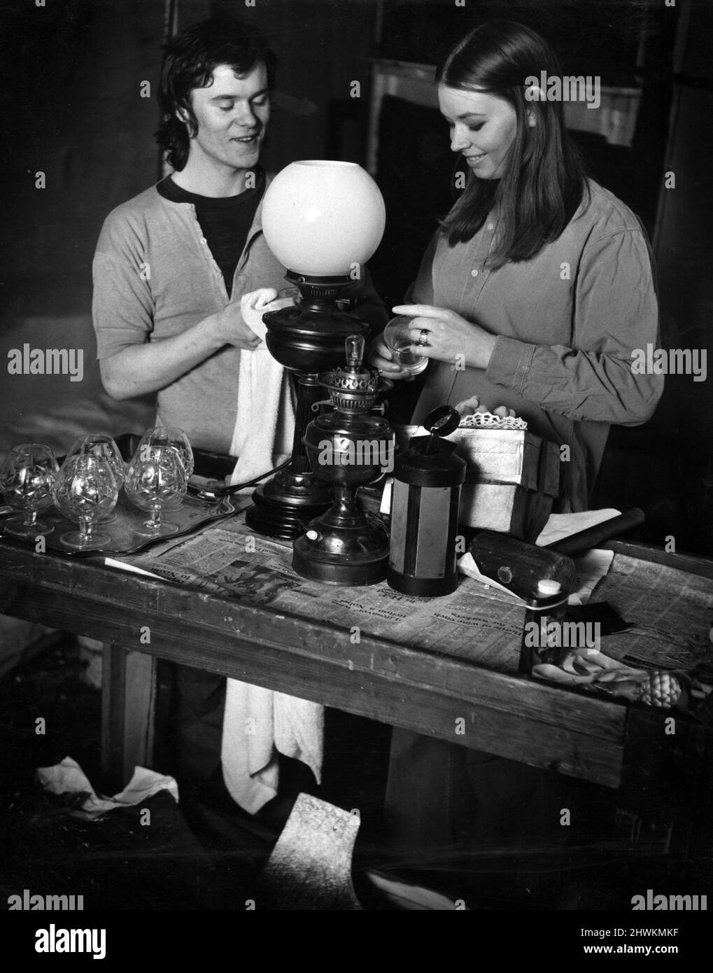 Enthusiasm is the first requirement for an assistant stage manager, the