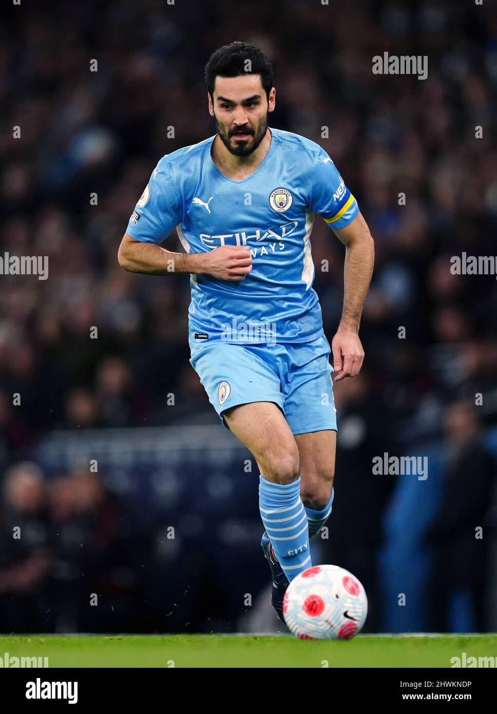 Manchester City's Ilkay Gundogan during the Premier League match at the ...