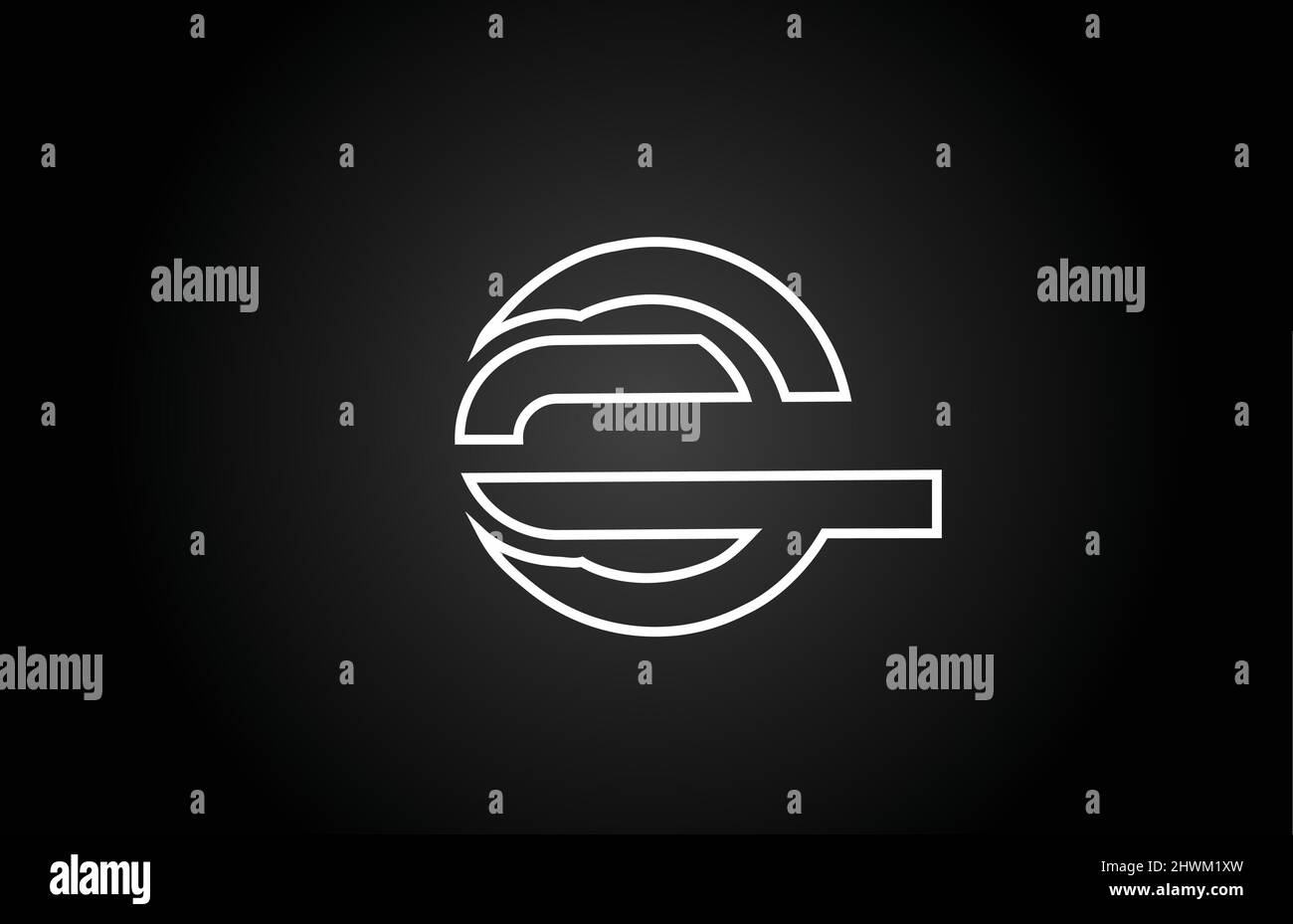 line C black and white alphabet letter logo icon design . Creative ...