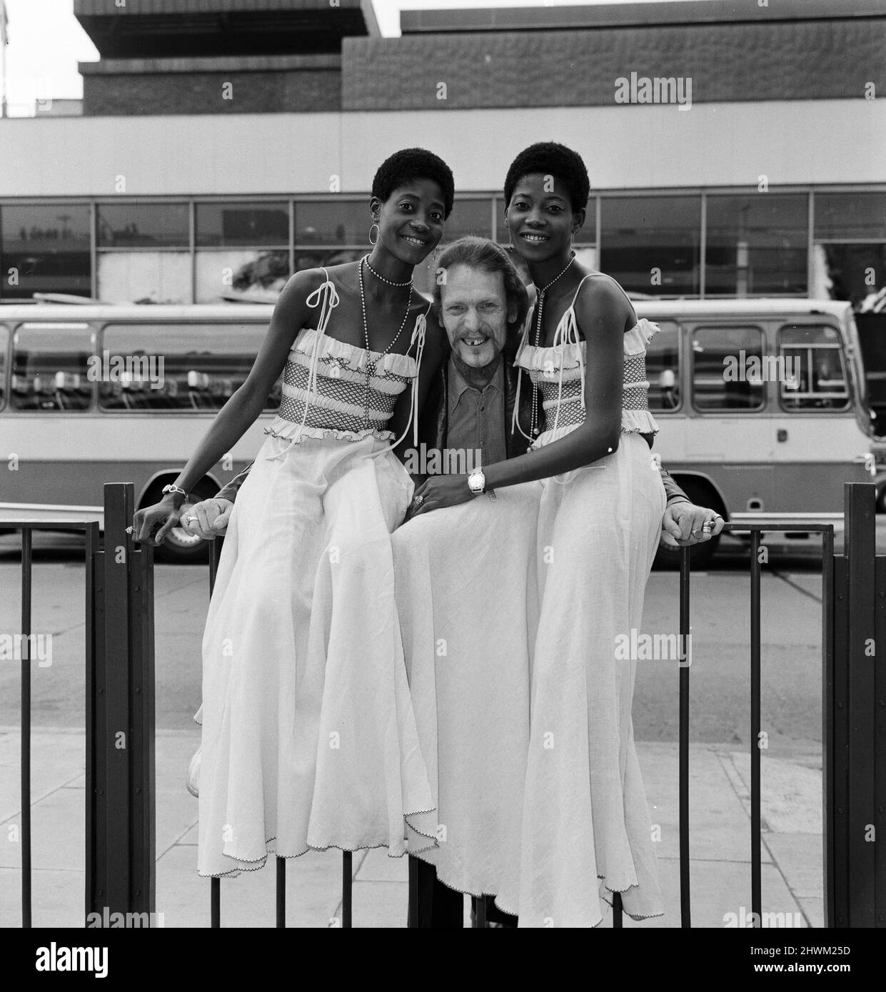 Ginger Baker, Drummer and founder of the rock band Cream, pictured with