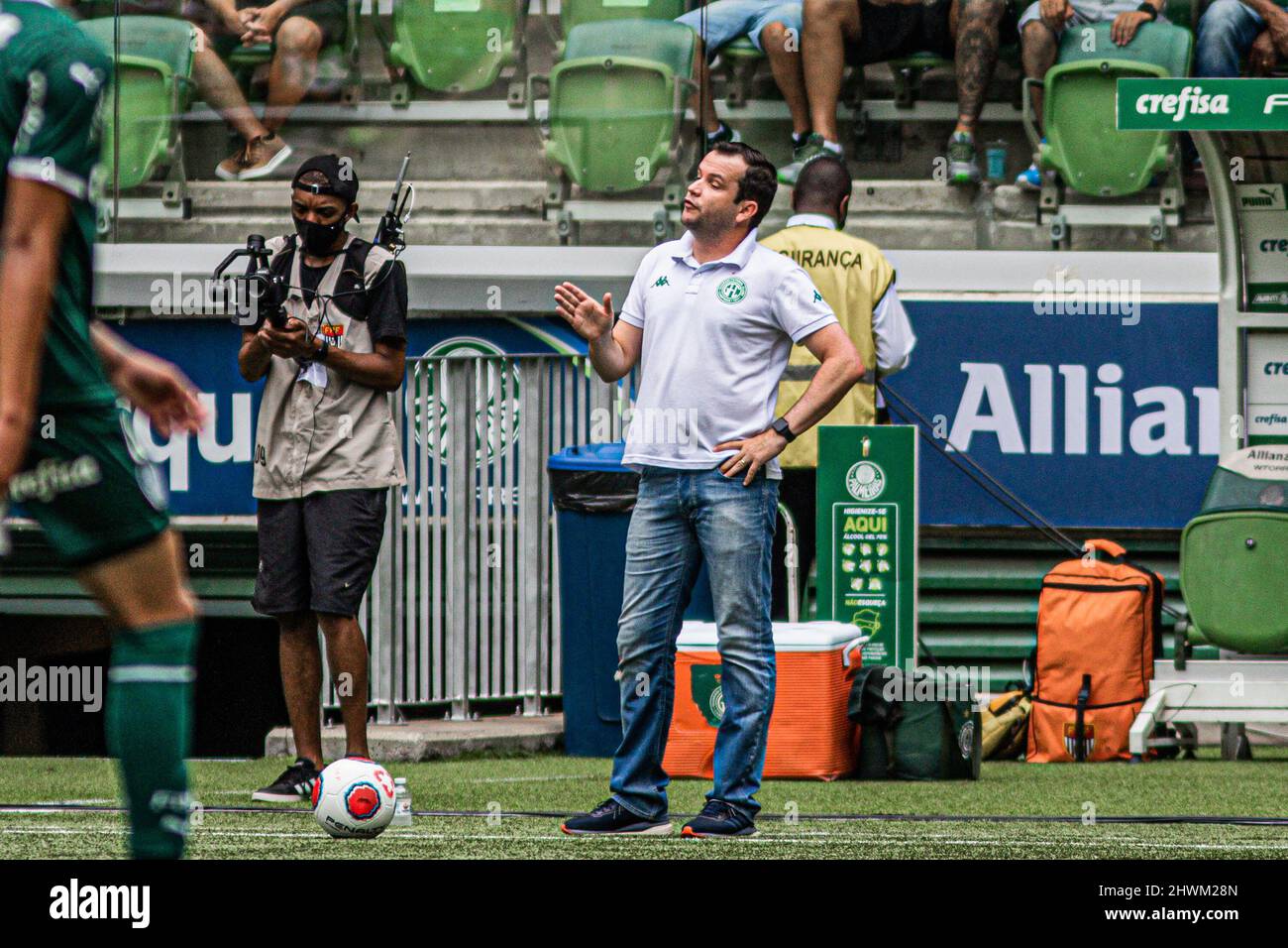 SP - Sao Paulo - 03/06/2022 - PAULISTA 2022, PALMEIRAS X GUARANI -  Palmeiras player Dudu during a