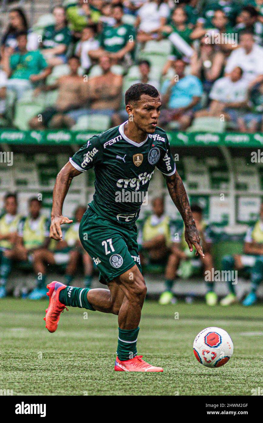 SP - Sao Paulo - 03/06/2022 - PAULISTA 2022, PALMEIRAS X GUARANI -  Palmeiras player Dudu during a